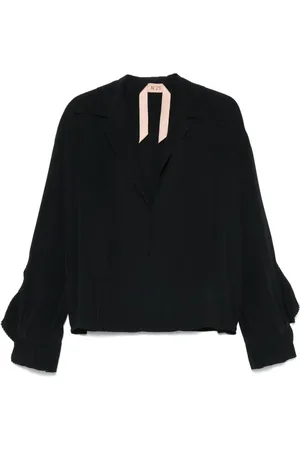 Nº21 Ruffle-detail blouse