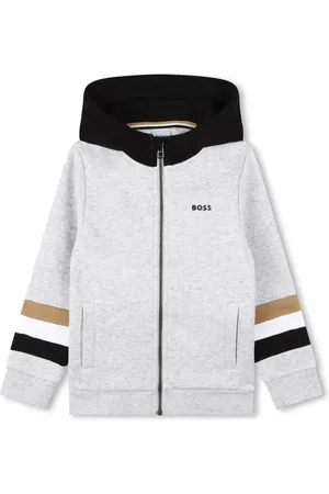 HUGO BOSS Logo-print cotton tracksuit set