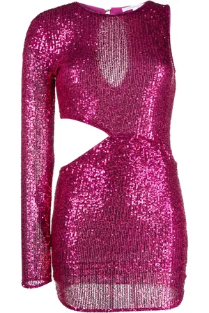 Patrizia Pepe Cut-out sequin minidress