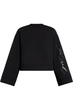 Karl Lagerfeld Logo-embroidered sweatshirt
