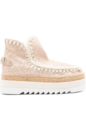 Mou Sequined espadrilles