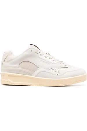Jil Sander Debossed-logo lace-up sneakers