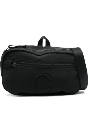 Stone Island Logo-embroidered belt bag