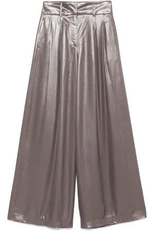 PESERICO SIGN Pleat-detailed trousers