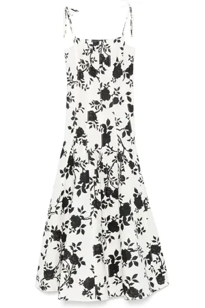Self-Portrait Floral-print midi dress