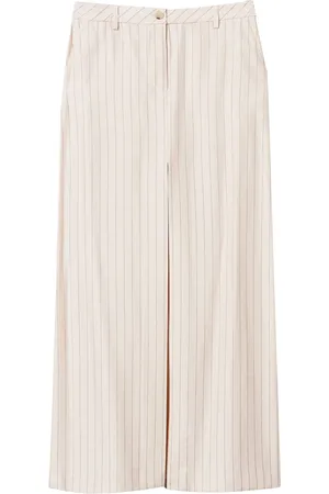 Twin-Set Pinstripe-pattern skirt