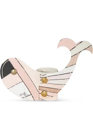 Puccini Iride-print luggage tag