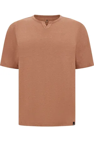 Boggi Milano Split neck t-shirt