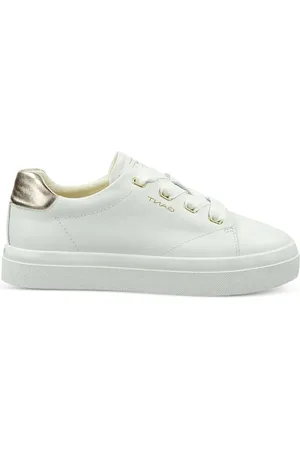 GANT Avona metallic-accents leather sneakers