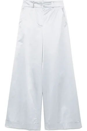 PESERICO SIGN Satin trousers