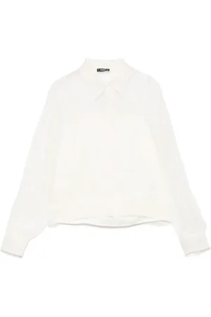 PESERICO SIGN Semi-sheer top