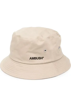 AMBUSH Logo-embroidered bucket hat