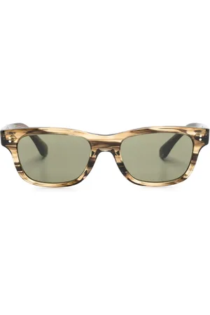 Oliver Peoples Rosson rectangle-frame sunglasses