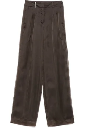 PESERICO SIGN Pleat-detailed trousers