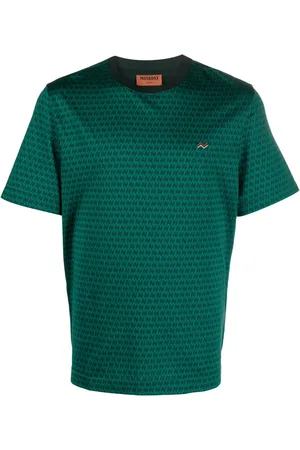 Missoni Monogram-pattern cotton T-shirt