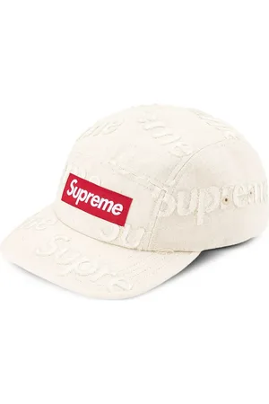 Supreme Denim "White" camp cap
