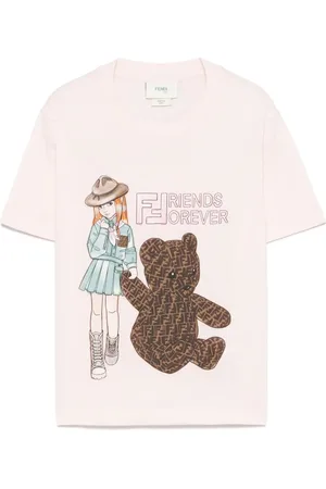 Fendi Illustration-print T-shirt
