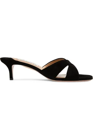 Aquazzura Divine cross-strap heeled sandals