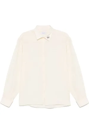Family First Crinkled-finish shirt