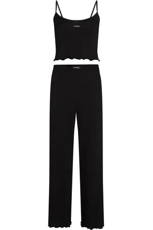 Karl Lagerfeld Scalloped pyjama set