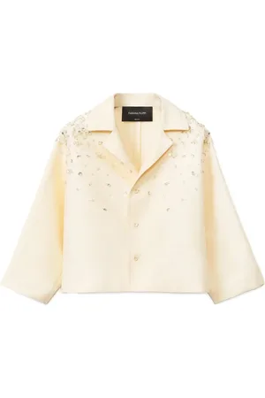 Fabiana Filippi Pearl detailing jacket
