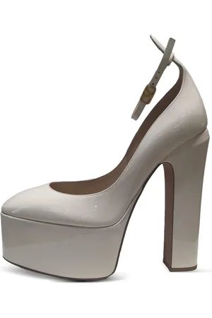 VALENTINO GARAVANI 155mm Tan-Go pumps
