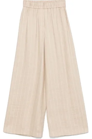 PESERICO SIGN Striped trousers