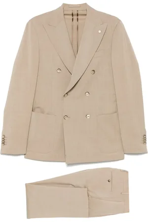LUIGI BIANCHI MANTOVA Double-breasted suit