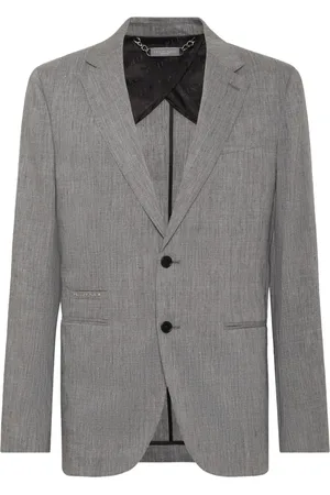 Philipp Plein Linen blazer