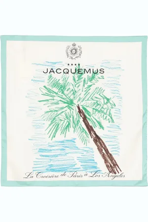 Jacquemus Le Bandana Palmier scarf