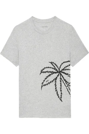 Zadig & Voltaire Graphic-print organic-cotton t-shirt