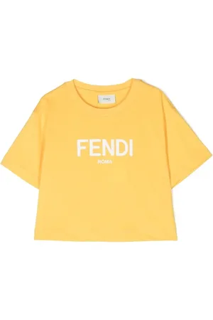 Fendi Logo-print detail T-shirt