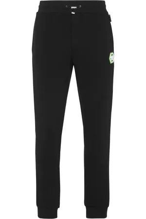 Philipp Plein Cotton-blend track pants