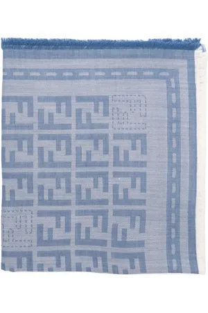 Fendi Jacquard-pattern scarf