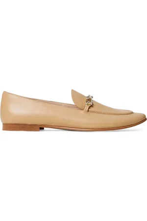Twin-Set Oval T leather loafers