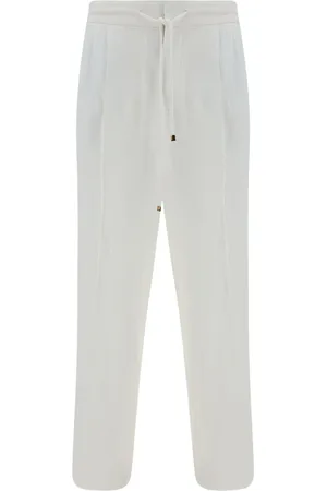 Brunello Cucinelli Drawstring-waistband trousers