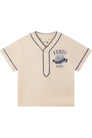 Fendi Logo-embroidered T-shirt