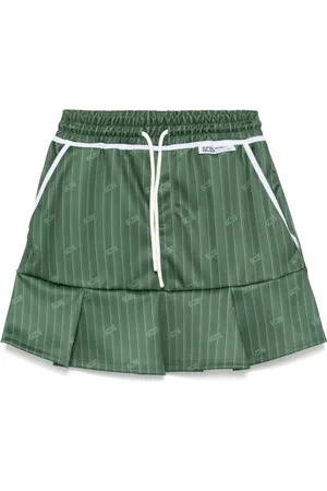 GCDS Pinstripe mini skirt