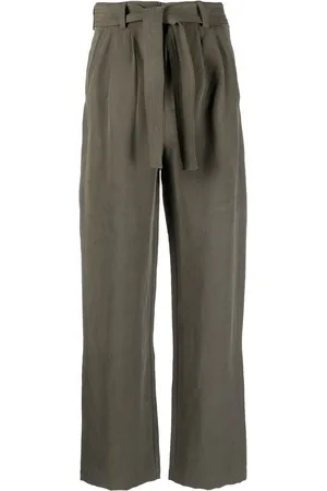 Woolrich Tie-waist straight-leg trousers