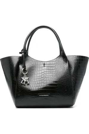 Emporio Armani Logo-patch tote bag