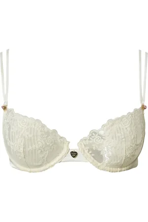 Twin-Set Floral-lace bra