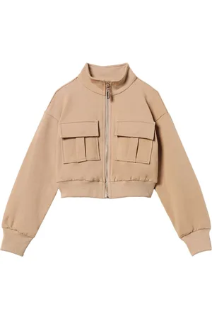 Twin-Set Knitted zip-up jacket