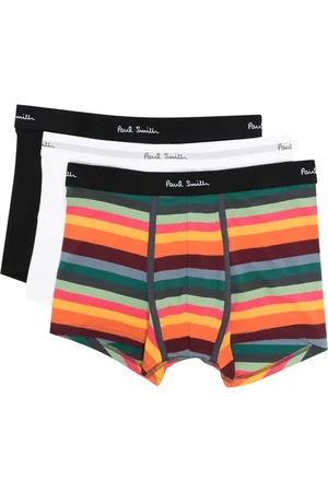Paul Smith Logo-waistband organic-cotton blend boxers (pack of three)