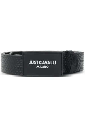 Roberto Cavalli Logo-print belt