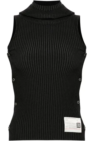Maison Mihara Yasuhiro Logo-patch top