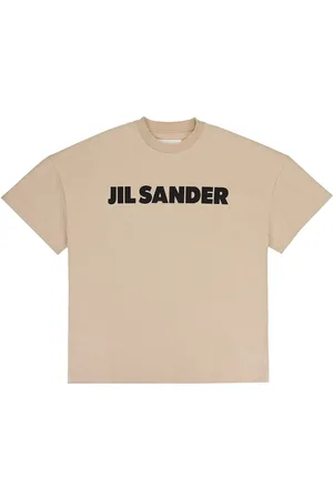 Jil Sander Logo-print "Dark Sand" T-shirt