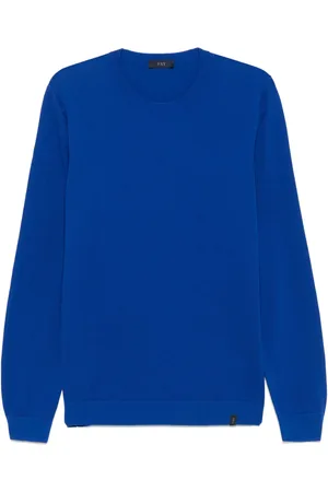 FAY Round-neck cotton sweatshirt