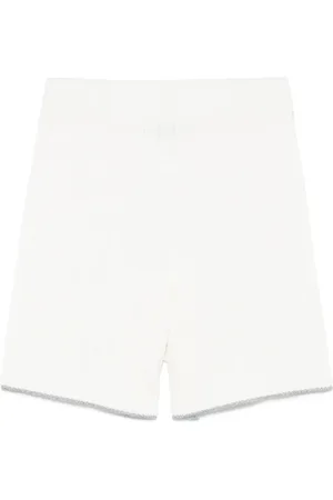 PESERICO SIGN Cable-knit shorts