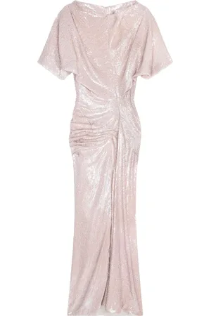 DRIES VAN NOTEN Sequin-embellished maxi dress
