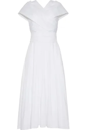 ADAM LIPPES Sibyl organic-cotton poplin dress